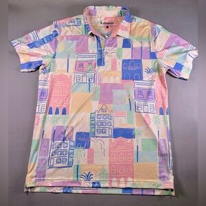 Chubbies Pastel Graphic Polo Shirt